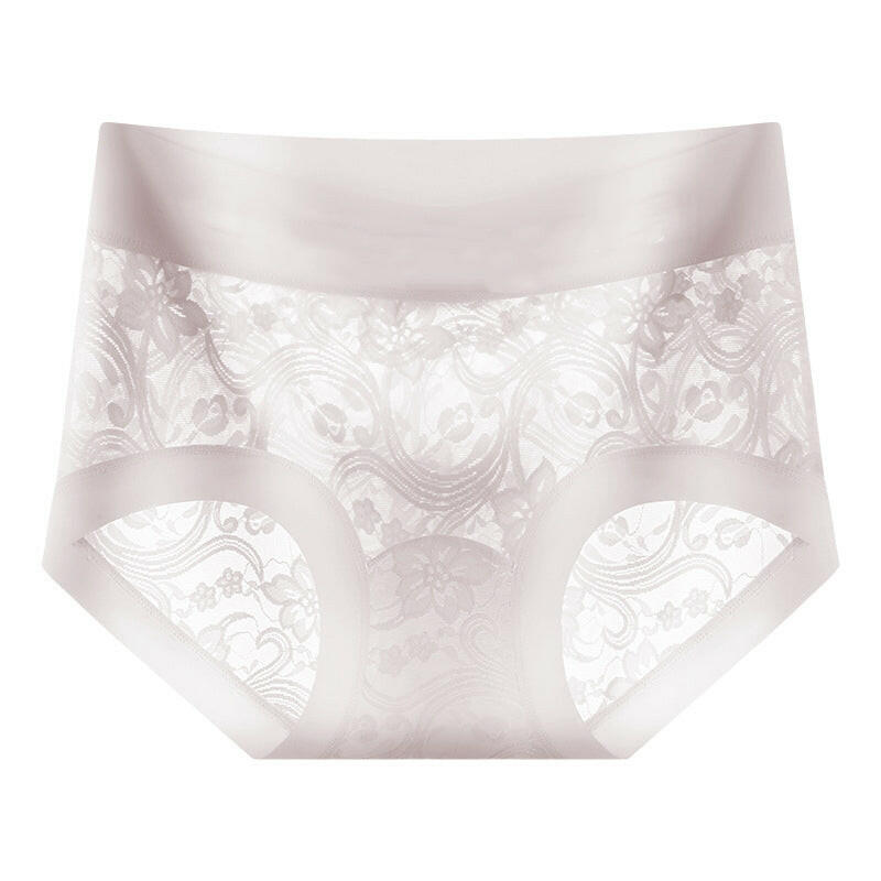 Women's Hygienic Mid-Rise Lace Panties