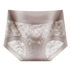 Women's Hygienic Mid-Rise Lace Panties