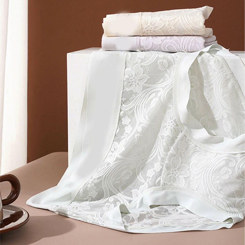 Women's Hygienic Mid-Rise Lace Panties