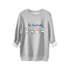 🍂Autumn Promotion 50%💕Women's Lucky Mahjong Thickened Thermal Sweatshirt