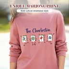 🍂Autumn Promotion 50%💕Women's Lucky Mahjong Thickened Thermal Sweatshirt