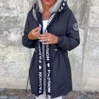 ❄️Winter Specials❄️ Women's Trendy Hooded Coat with Drawstring Waist