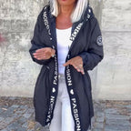 ❄️Winter Specials❄️ Women's Trendy Hooded Coat with Drawstring Waist