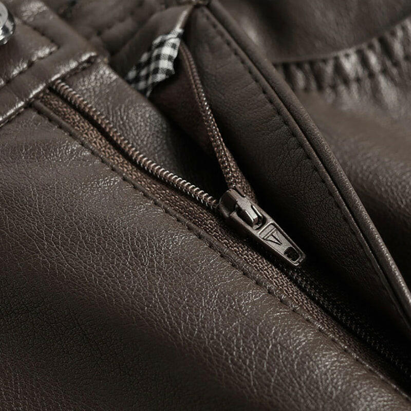 Women's Fashion Wide-Leg Faux Leather Pants