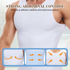 Men's Solid Slimming Abdominal Control Vest