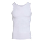 Men's Solid Slimming Abdominal Control Vest