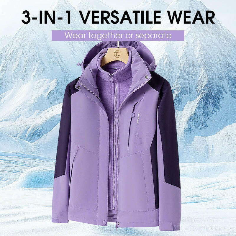 3-in-1 Outdoor Waterproof Jacket