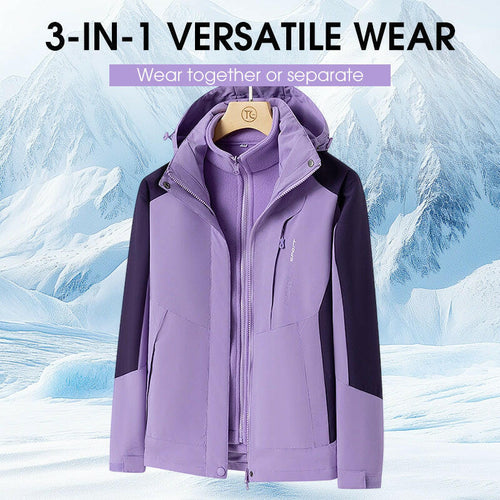 3-in-1 Outdoor Waterproof Jacket