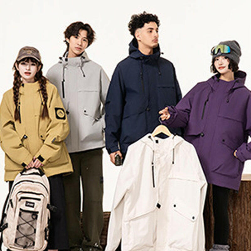 Unisex Waterproof Hooded Outdoor Jacket