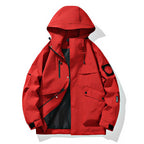 Unisex Waterproof Hooded Outdoor Jacket