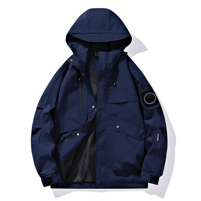 Unisex Waterproof Hooded Outdoor Jacket
