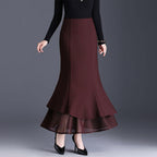 Women’s High Waisted Fishtail Skirt