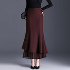 Women’s High Waisted Fishtail Skirt