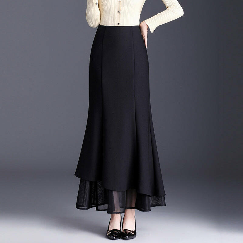 Women’s High Waisted Fishtail Skirt