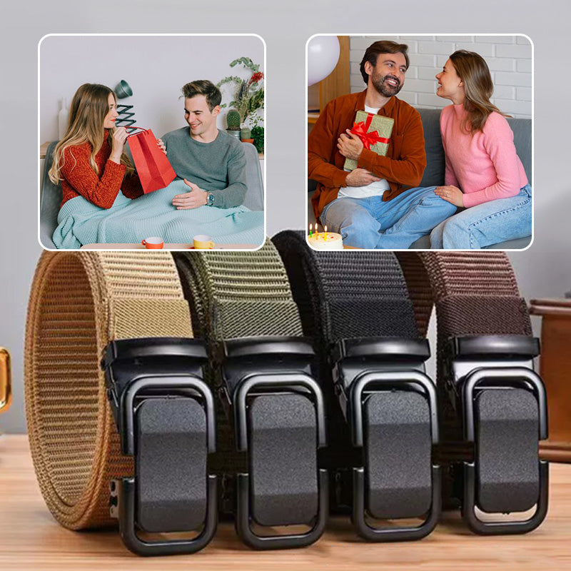 Buy1 get 1 Free 🔥Men's Heavy-Duty Tactical Nylon Belt