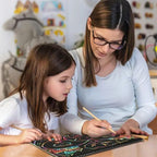 Creative Rainbow Scratch Art Notebook