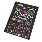 Creative Rainbow Scratch Art Notebook