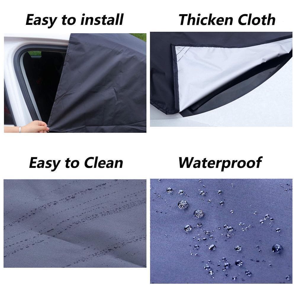⏳🖤Black Friday Sale: 🔥Clear Your Windshield Instantly! Magnetic Frost & Snow Cover❄️