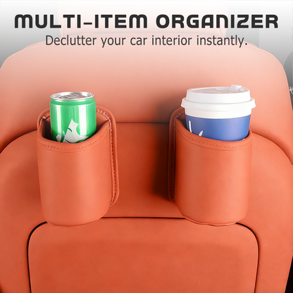 🚗🧺 50% OFF! Leather Car Door Cup Holder – Wide‑mouth opening, easy reach for drinks & phone. Clip‑on secure fit. PU leather, tough & stylish. 🛡️✨