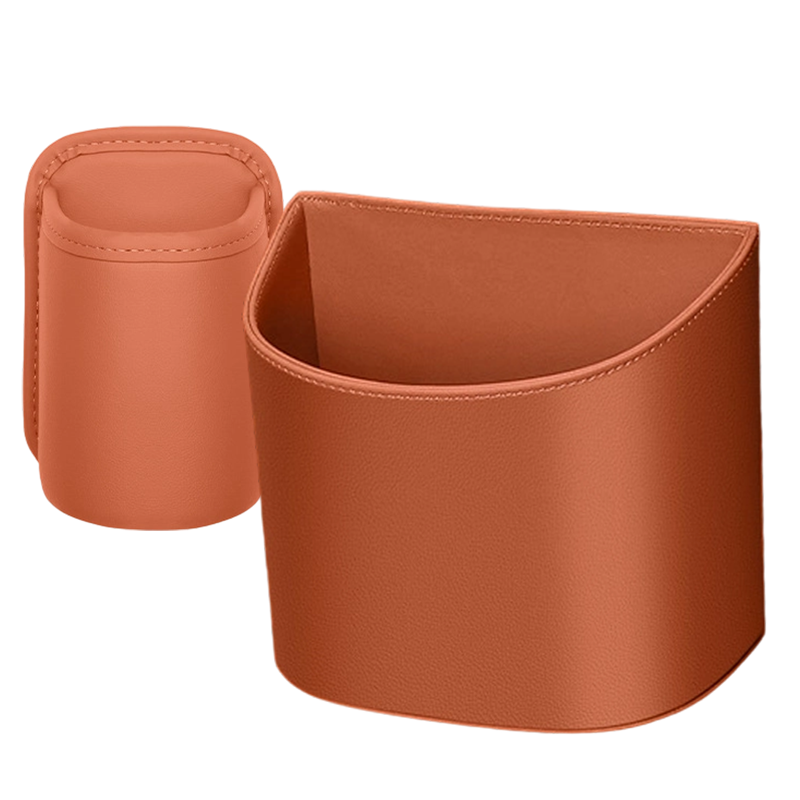 🚗🧺 50% OFF! Leather Car Door Cup Holder – Wide‑mouth opening, easy reach for drinks & phone. Clip‑on secure fit. PU leather, tough & stylish. 🛡️✨