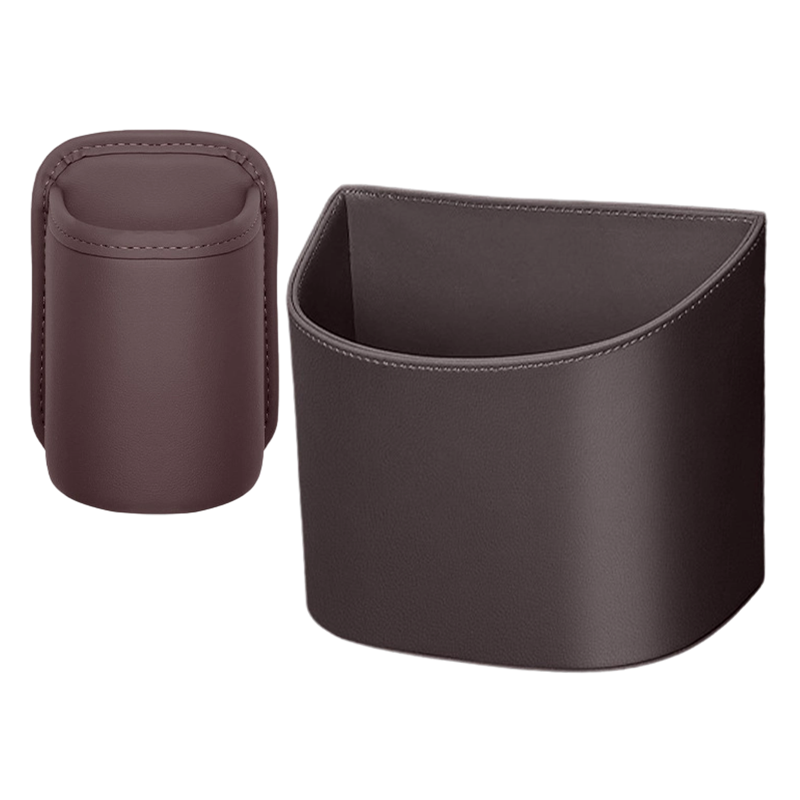 🚗🧺 50% OFF! Leather Car Door Cup Holder – Wide‑mouth opening, easy reach for drinks & phone. Clip‑on secure fit. PU leather, tough & stylish. 🛡️✨