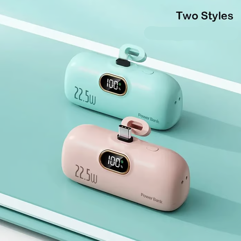 📱5000mAh Mini Power Bank – Portable, Universal Compatibility 🔋🔌【Limited Offer】