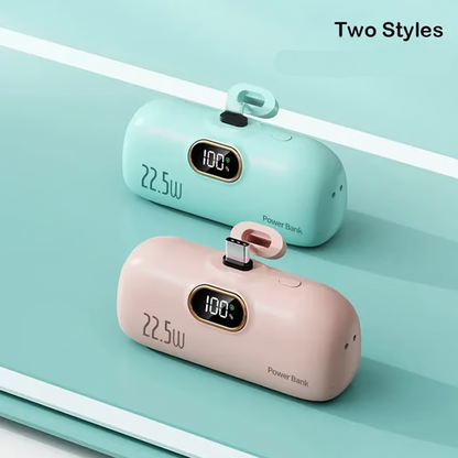 📱5000mAh Mini Power Bank – Portable, Universal Compatibility 🔋🔌【Limited Offer】