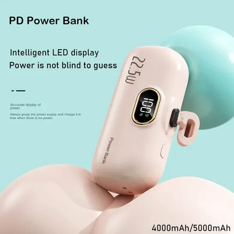 📱5000mAh Mini Power Bank – Portable, Universal Compatibility 🔋🔌【Limited Offer】
