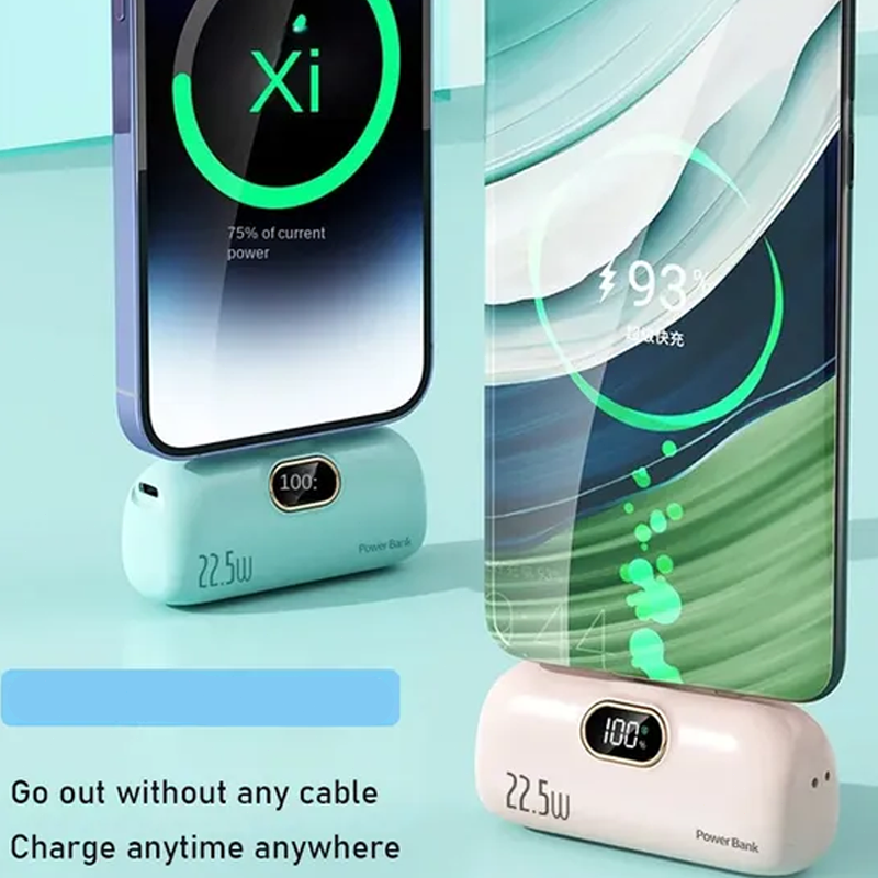 📱5000mAh Mini Power Bank – Portable, Universal Compatibility 🔋🔌【Limited Offer】