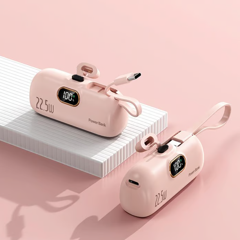 📱5000mAh Mini Power Bank – Portable, Universal Compatibility 🔋🔌【Limited Offer】