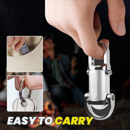 🎉 2026 Sale — Over 46,000 Sold!🔦 1200‑Lumen Mini Keychain Flashlight‑2‑In‑1 EDC Emergency Tool ✨