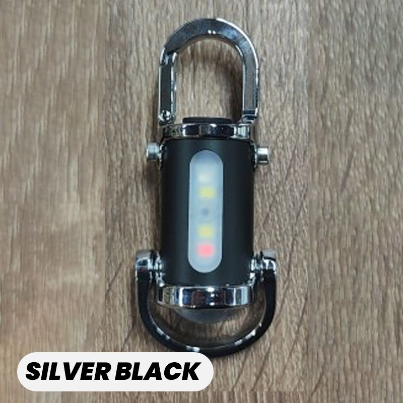 🎉 2026 Sale — Over 46,000 Sold!🔦 1200‑Lumen Mini Keychain Flashlight‑2‑In‑1 EDC Emergency Tool ✨