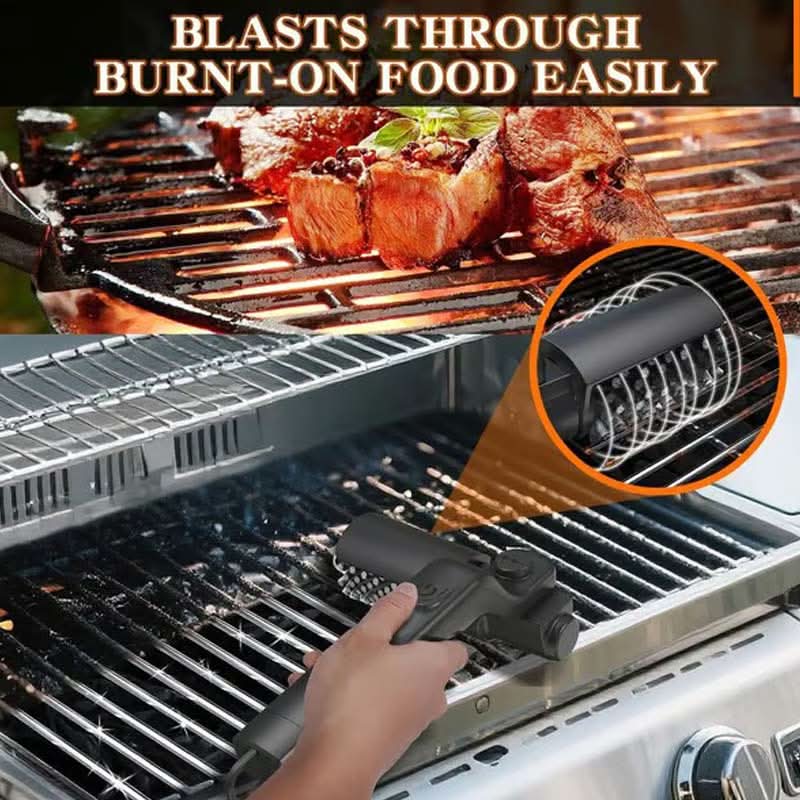 ✨🔥 Cordless Electric BBQ Brush Cleaner! ✨
