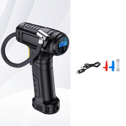🔥 50% OFF NOW! 🔋 Portable Cordless Air Compressor with Digital Display – Auto-shutoff, fast inflation & perfect for car tires, bikes & sports gear 🚗