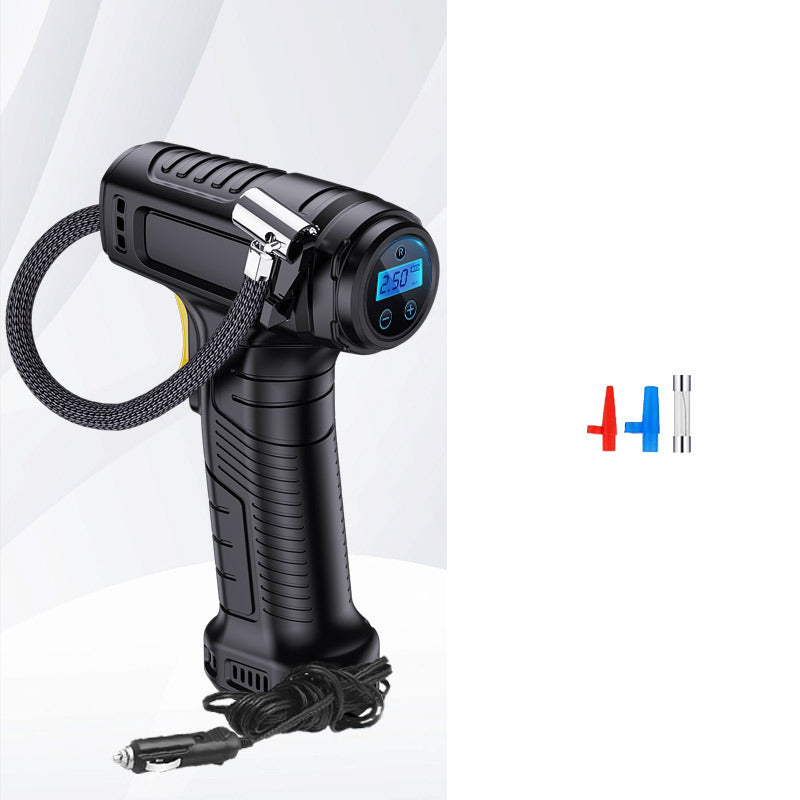 🔥 50% OFF NOW! 🔋 Portable Cordless Air Compressor with Digital Display – Auto-shutoff, fast inflation & perfect for car tires, bikes & sports gear 🚗