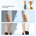 🏆Magnetic lumbar stretcher with acupuncture massage to👑relieve back pain🌿