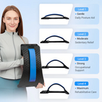 🏆Magnetic lumbar stretcher with acupuncture massage to👑relieve back pain🌿