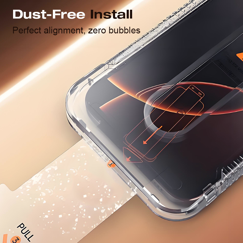 Dust-Free Auto-Align Screen Protector Kit