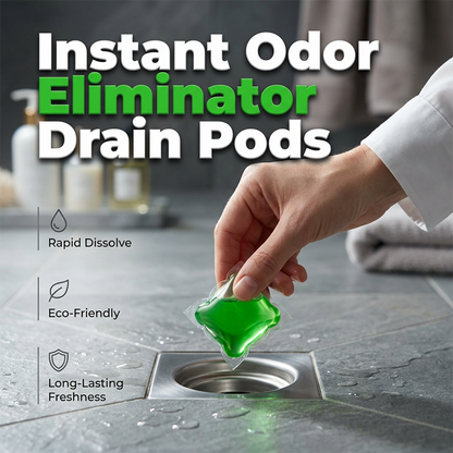 🎉 2026 Sale — Over 24,000 Sold!🚰 Bio‑Enzyme Drain Deodorizer Pods‑Pipe Odor Remover Capsules ✅