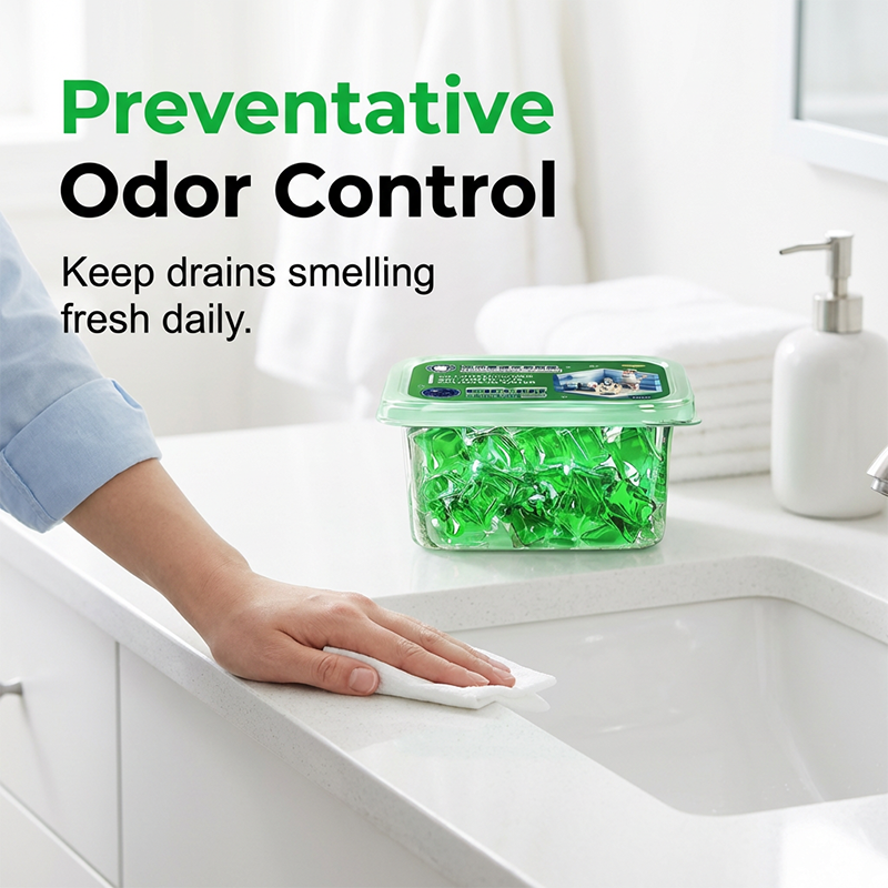 🎉 2026 Sale — Over 24,000 Sold!🚰 Bio‑Enzyme Drain Deodorizer Pods‑Pipe Odor Remover Capsules ✅
