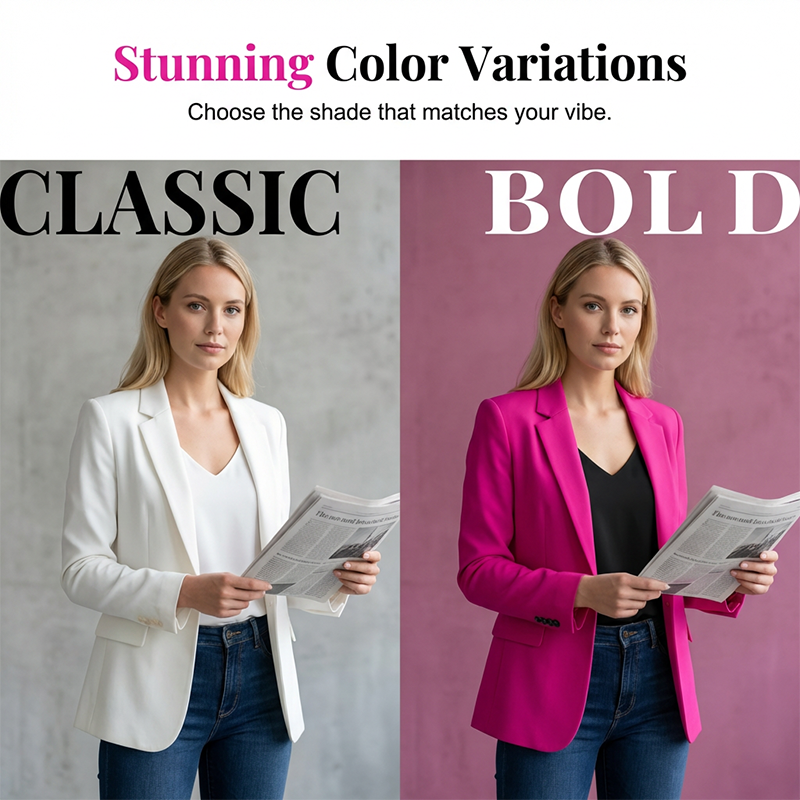 🥳2026 HOT SALE🥳💞50K+ SOLD!🎀💫 50% OFF! Women's Camisole & Blazer Set – Silky cami, structured blazer. No ironing, stays sharp. Great for travel or busy days. A wardrobe powerhouse. 🛡️🕊️