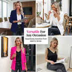 🥳2026 HOT SALE🥳💞50K+ SOLD!🎀💫 50% OFF! Women's Camisole & Blazer Set – Silky cami, structured blazer. No ironing, stays sharp. Great for travel or busy days. A wardrobe powerhouse. 🛡️🕊️