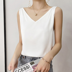 🥳2026 HOT SALE🥳💞50K+ SOLD!🎀💫 50% OFF! Women's Camisole & Blazer Set – Silky cami, structured blazer. No ironing, stays sharp. Great for travel or busy days. A wardrobe powerhouse. 🛡️🕊️