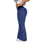 ✨ 50% OFF NOW!💎 2-Piece Rhinestone Tank & Flare Jeans Set – High-Waisted Stretch Denim – Elegant Party Outfit 👖