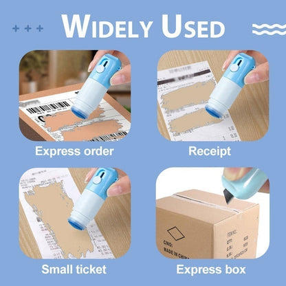 📢📢50% OFF !! ⏰🔪 Thermal Paper Correction Fluid with Unboxing Knife – 2-in-1 ✨