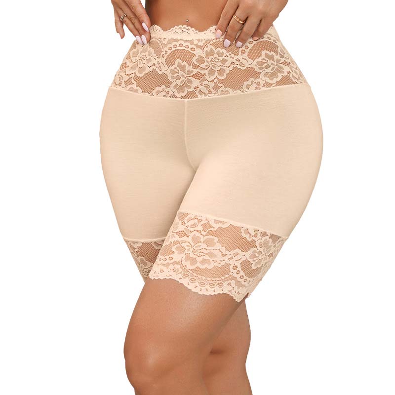 🥳2026 HOT SALE🥳💞50K+ SOLD!🩲💕 50% OFF! Lace Shorts & Ribbed Top Set – Soft & breathable. Wear together or mix & match. No thigh chafe. 👗✅