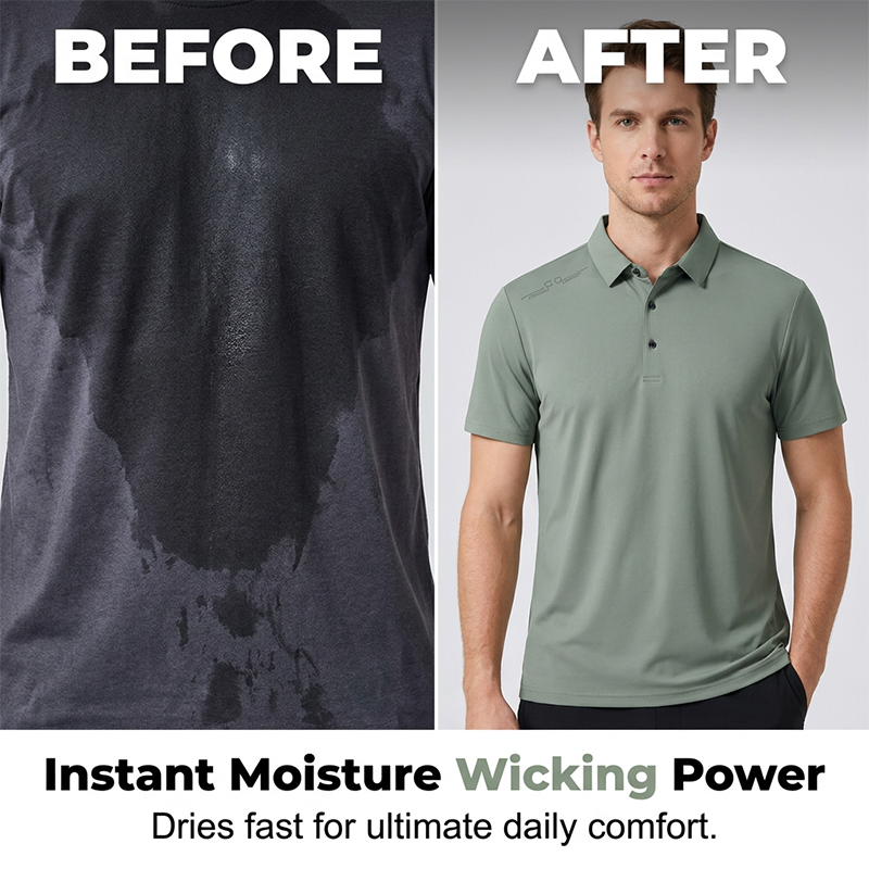Men's Summer Breathable Short-Sleeve Set
