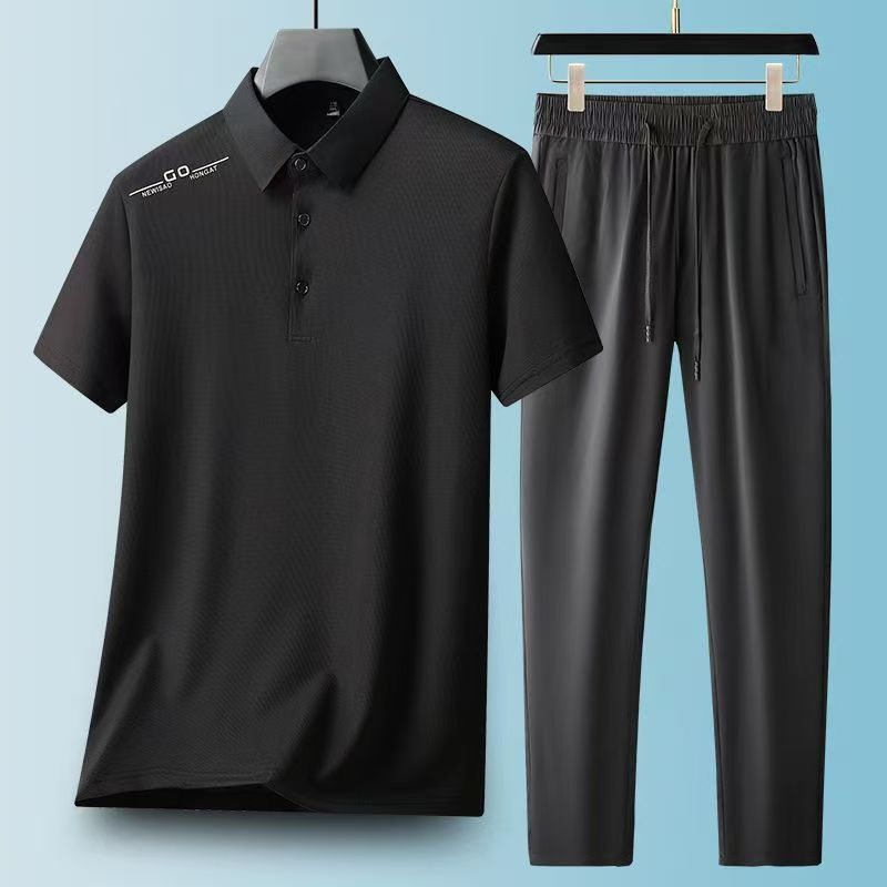 Men's Summer Breathable Short-Sleeve Set