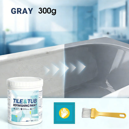 🥳2026 HOT SALE🥳🛁🎨 50% OFF! Tile & Tub Refinishing Paint Kit – Waterproof, anti‑slip finish. Covers stains & cracks. Easy DIY, no pro needed. ✨🛡️