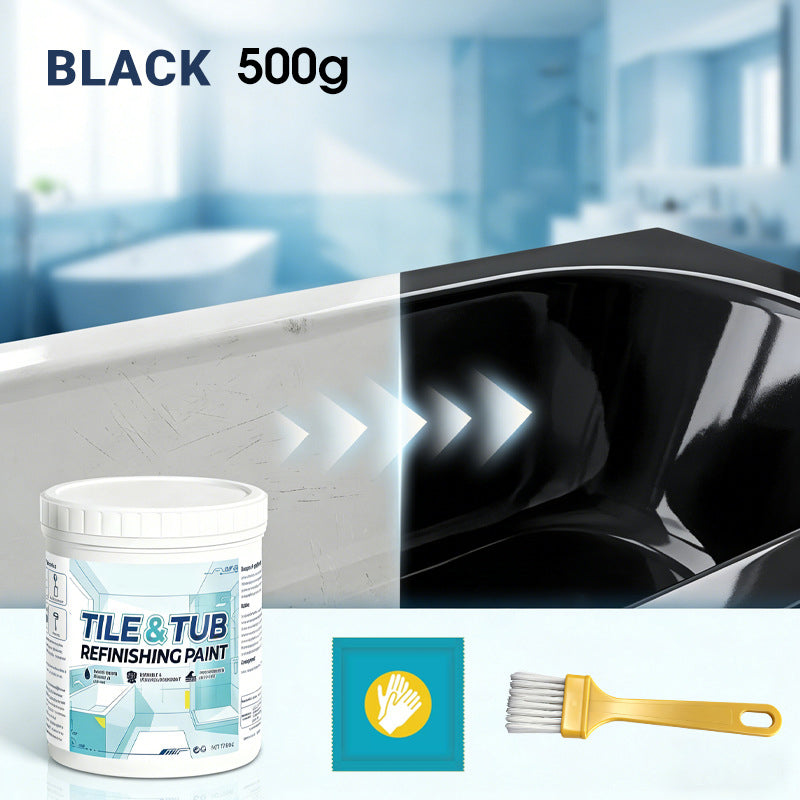 🥳2026 HOT SALE🥳🛁🎨 50% OFF! Tile & Tub Refinishing Paint Kit – Waterproof, anti‑slip finish. Covers stains & cracks. Easy DIY, no pro needed. ✨🛡️